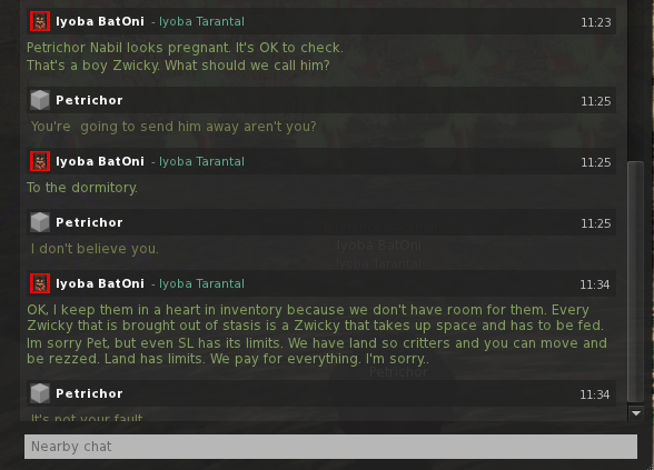 Petrichor and I discuss Zwicklets