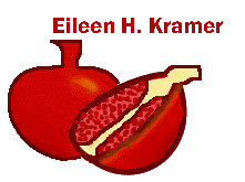 Two pomegranates with seeds