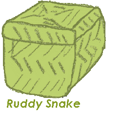 It's a green square basket