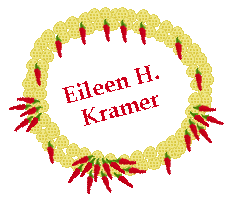 wreath made of lotus roots