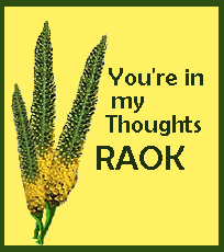 foxtail lily thinking of you