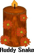 rusty candle that's a tight fit